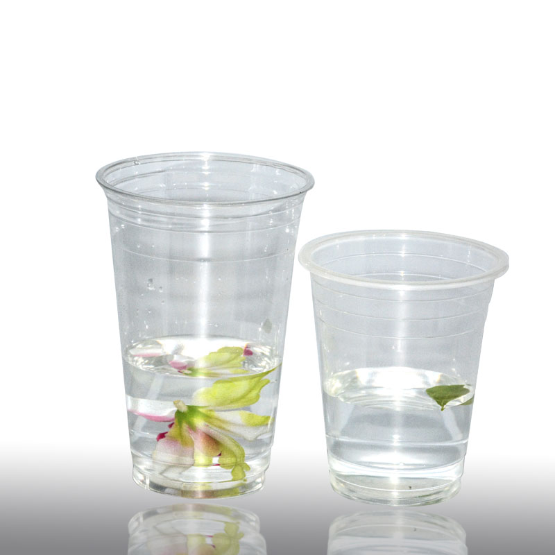 威海食品级16盎司定制一次性塑料透明宠物杯果汁